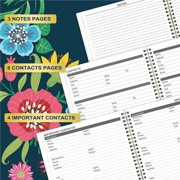 2023-2025 Monthly Planner/Calendar - 3 Year Monthly Planner, 9" x 11", 36 - Picture 7 of 7